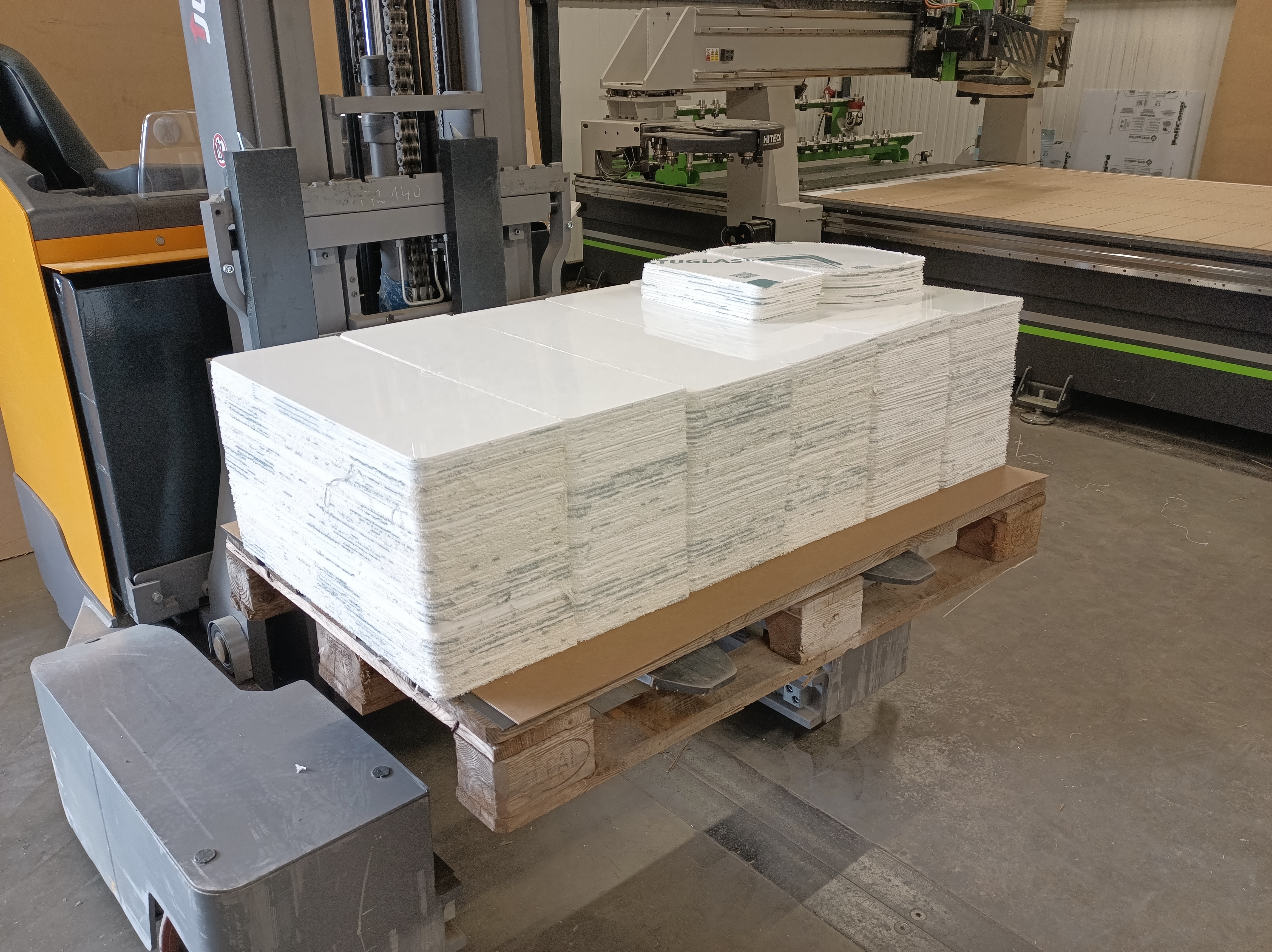 Kunststof panelen — serieproductie